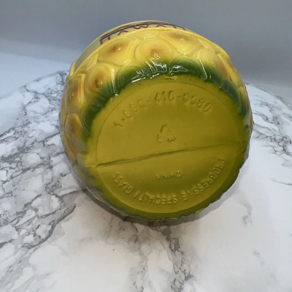 DOLE HAWAII Pineapple Coin Piggy Bank Cup